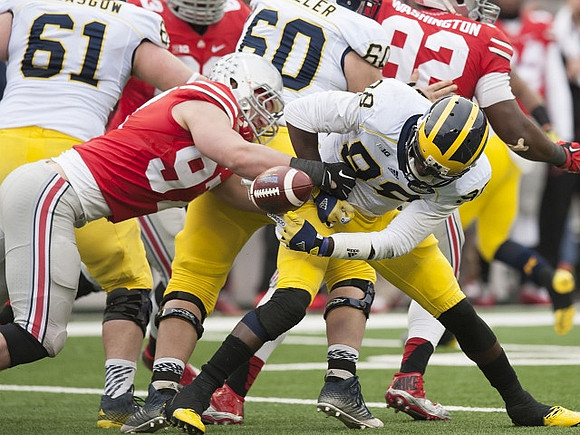 Graham Glasgow (61), Jack Miller (60), and Devin Gardner (98)