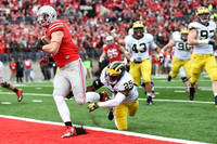Dymonte Thomas (25), Scott Sypniewski (43), Ryan Glasgow (96), and Brennen Beyer (97)