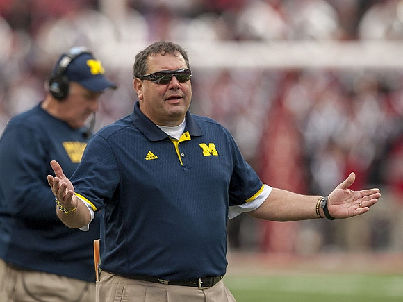 Brady Hoke and Greg Mattison