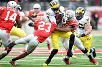Devin Gardner (98) and Joe Kerridge (36)