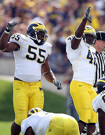 Brandon Graham and Obi Ezeh