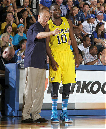 John Beilein and Tim Hardaway Jr. (10)