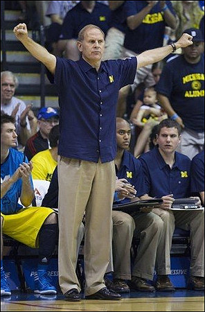 John Beilein and C.J. Lee
