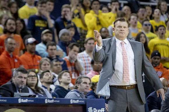Illinois Head Coach Brad Underwood