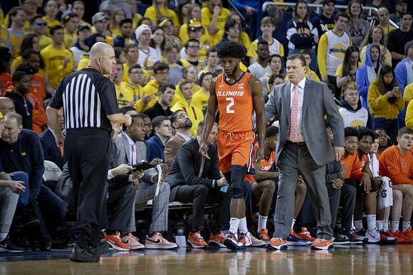 Illinois Head Coach Brad Underwood