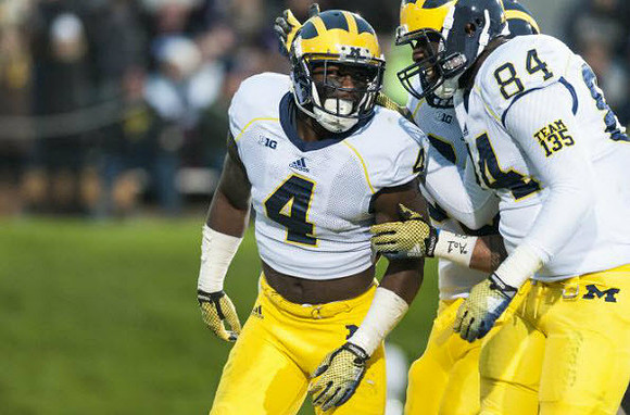 De'Veon Smith (4) and A.J. Williams (84)