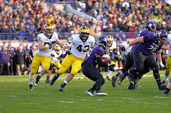 Brennen Beyer (97), Chris Wormley (43), and Joe Bolden (35)
