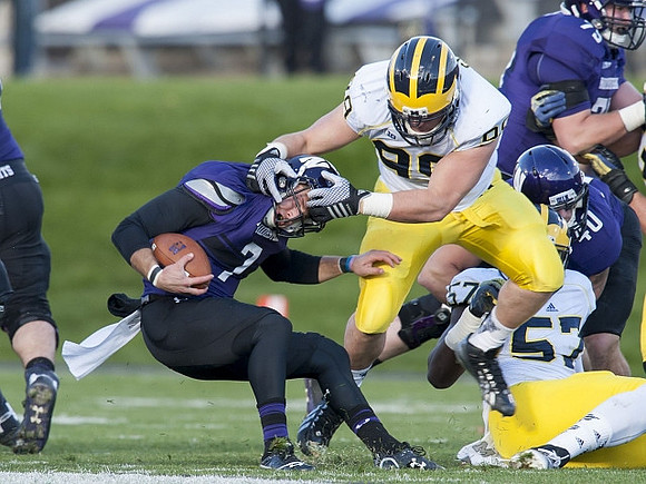 Matthew Godin (99) and Frank Clark (57)