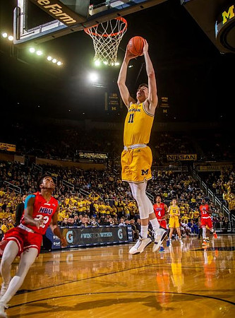 Colin Castleton (11) and Cole Bajema (22)