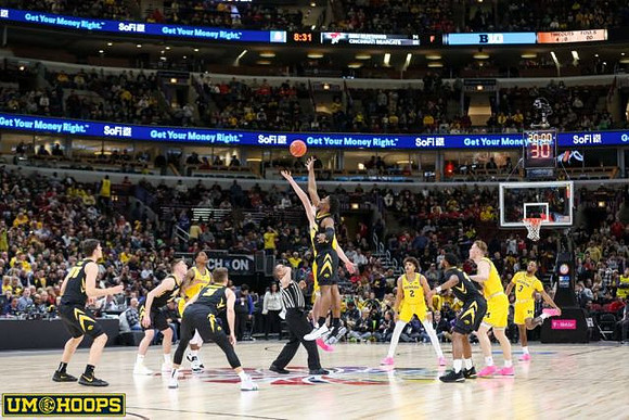 Charles Matthews (1) and John Beilein