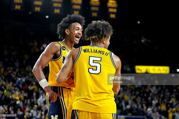 Kobe Bufkin (2) and Terrance Williams II (5)