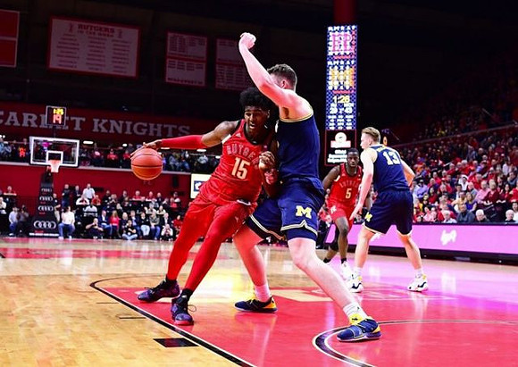 Jon Teske (15) and Ignas Brazdeikis (13)