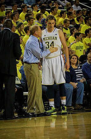 John Beilein and Mark Donnal (34)