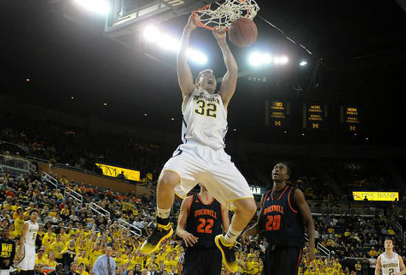 Ricky Doyle (32) and Spike Albrecht (2)