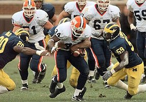 Ian Gold (20) and Grady Brooks (59)