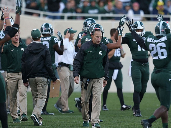 Michigan State Head Coach Mark Dantonio