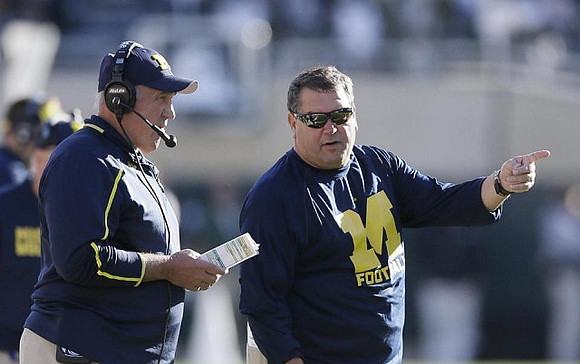 Greg Mattison and Brady Hoke
