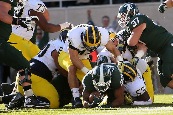 Maurice Hurst (73), Bryan Mone (90). Ben Gedeon (42), Jake Ryan (47), and Mario Ojemudia (53)