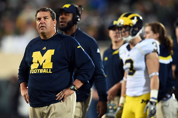 Brady Hoke and Bo Dever (3)