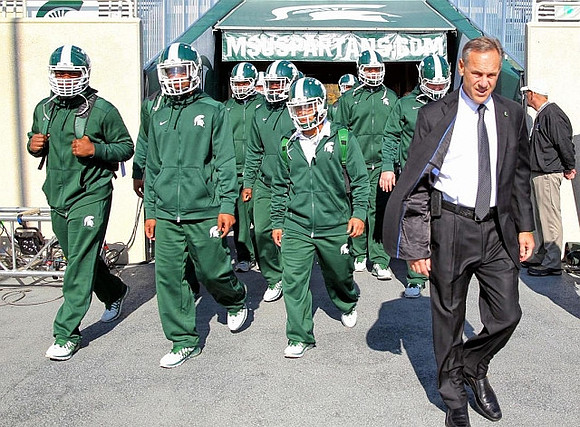 Michigan State Head Coach Mark Dantonio