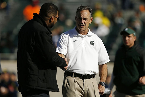 Michigan State Head Coach Mark Dantonio