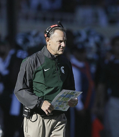 Michigan State Head Coach Mark Dantonio