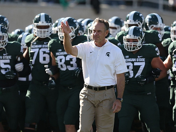 Michigan State Head Coach Mark Dantonio
