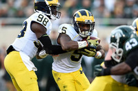Devin Gardner (98) and Justice Hayes (5)