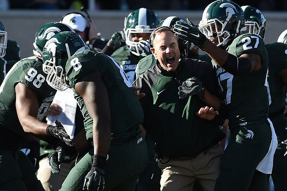 Michigan State Head Coach Mark Dantonio
