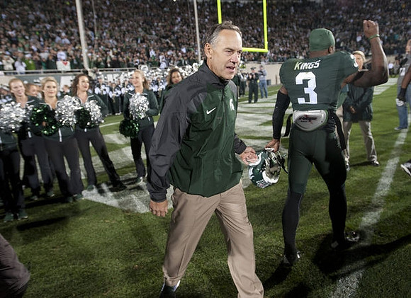 Michigan State Head Coach Mark Dantonio