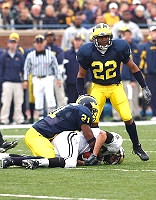 Jeremy LeSueur (21) and Jon Shaw (22)