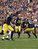 John Navarre (16), Braylon Edwards (1), and Matt Lentz (67)