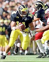 Brian Griese (14)and Zach Adami (68)
