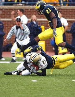 Willis Barringer (19) and Jeremy LeSueur (21)