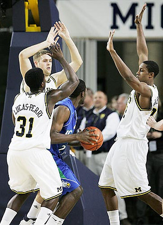 Laval Lucas-Perry (31), Jevohn Shepherd (22), and Zack Gibson (32)