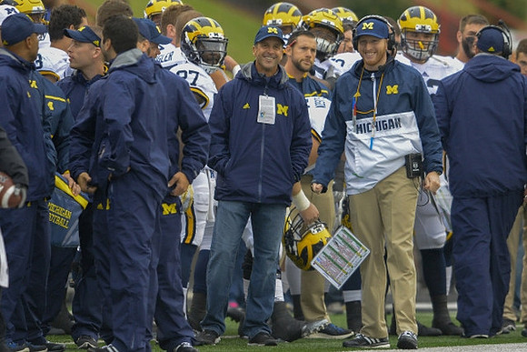 John Harbaugh and Jay Harbaugh