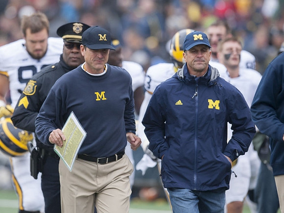 Jim Harbaugh and John Harbaugh