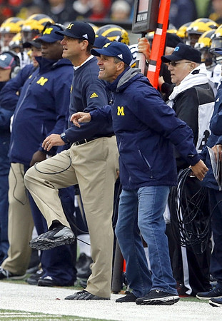 Jim Harbaugh and John Harbaugh