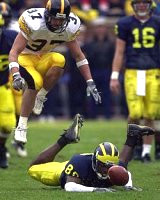 Braylon Edwards (80) and John Navarre (16)