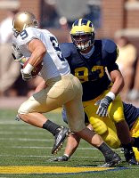 Date: 9/10/2005 | Opponent: Notre Dame | Location: Michigan Stadium, Ann Arbor, MI | Final Score: Michigan 10 Notre Dame 17