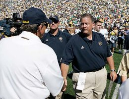 Date: 9/10/2005 | Opponent: Notre Dame | Location: Michigan Stadium, Ann Arbor, MI | Final Score: Michigan 10 Notre Dame 17