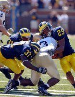 Date: 9/10/2005 | Opponent: Notre Dame | Location: Michigan Stadium, Ann Arbor, MI | Final Score: Michigan 10 Notre Dame 17