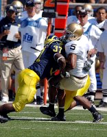 Date: 9/10/2005 | Opponent: Notre Dame | Location: Michigan Stadium, Ann Arbor, MI | Final Score: Michigan 10 Notre Dame 17