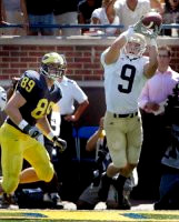 Date: 9/10/2005 | Opponent: Notre Dame | Location: Michigan Stadium, Ann Arbor, MI | Final Score: Michigan 10 Notre Dame 17