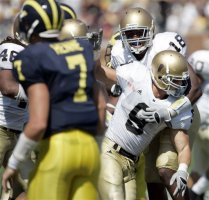 Date: 9/10/2005 | Opponent: Notre Dame | Location: Michigan Stadium, Ann Arbor, MI | Final Score: Michigan 10 Notre Dame 17