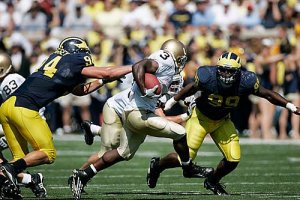 Date: 9/10/2005 | Opponent: Notre Dame | Location: Michigan Stadium, Ann Arbor, MI | Final Score: Michigan 10 Notre Dame 17