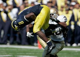 Date: 9/10/2005 | Opponent: Notre Dame | Location: Michigan Stadium, Ann Arbor, MI | Final Score: Michigan 10 Notre Dame 17