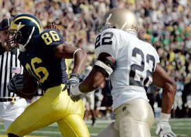 Date: 9/10/2005 | Opponent: Notre Dame | Location: Michigan Stadium, Ann Arbor, MI | Final Score: Michigan 10 Notre Dame 17