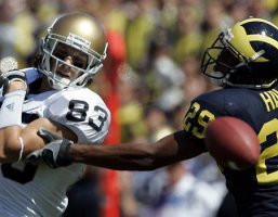 Date: 9/10/2005 | Opponent: Notre Dame | Location: Michigan Stadium, Ann Arbor, MI | Final Score: Michigan 10 Notre Dame 17