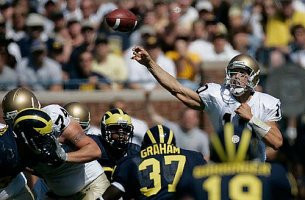 Date: 9/10/2005 | Opponent: Notre Dame | Location: Michigan Stadium, Ann Arbor, MI | Final Score: Michigan 10 Notre Dame 17